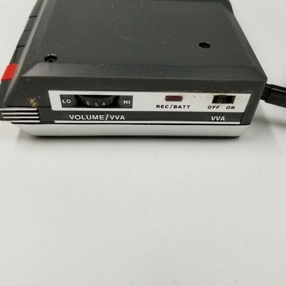 General Electric Black Portable Mini Cassette Tape Voice Recorder Model 3-5319 - Picture 5 of 7